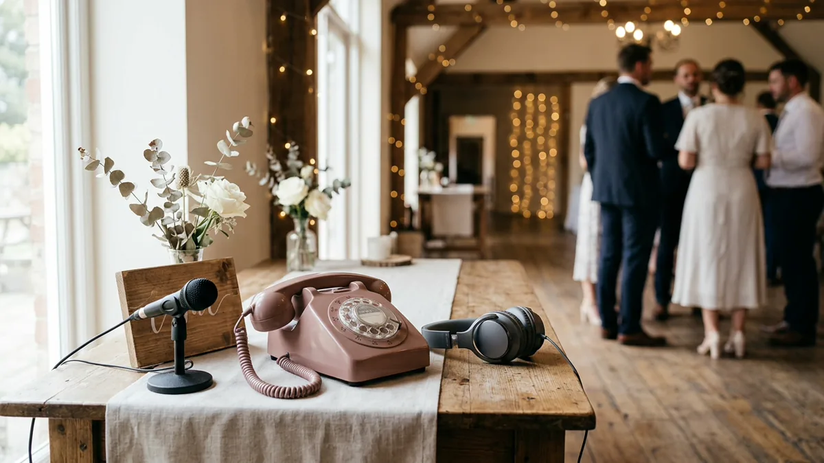 Symbolbild: Audio-Gästebuch zur Hochzeit: So funktioniert es wirklich